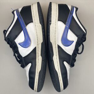 Nike Dunk Low Next Nature Black White Leather Athletic Shoe 6 Youth FD0689-001